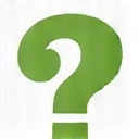 Stylized question mark icon with health elements, symbolizing frequently asked questions about nutrition and well-being.